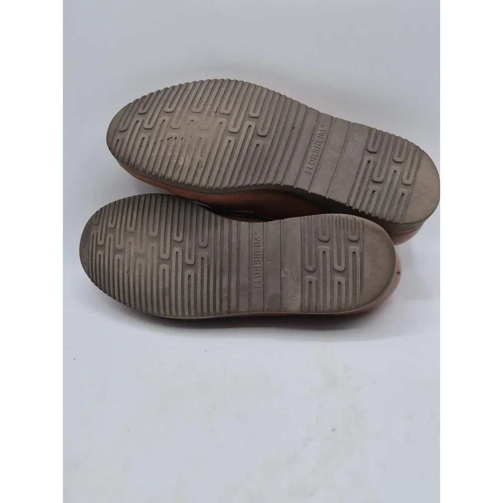 Florsheim Shoes Mens Size‎ 10.5 Brown Leather Boat Moc Toe Comfort Casual 70724